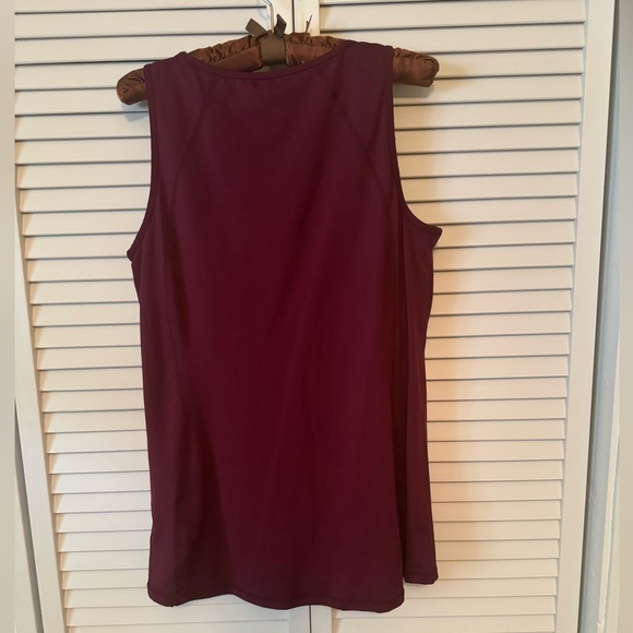T by Talbots eggplant tank. Size L - Picture 2 of 8